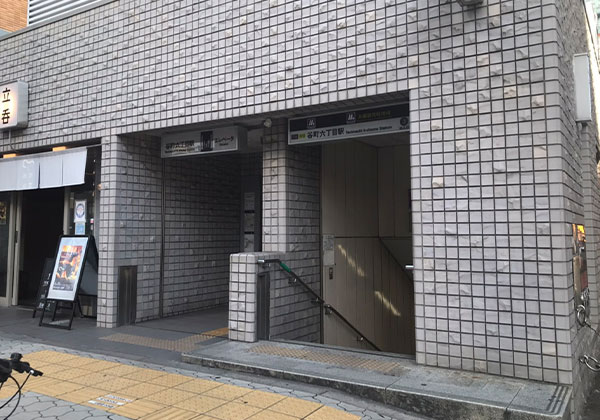 大阪市中央区のゴム印・印鑑製作販売の吉岡ゴム印店周辺地図１